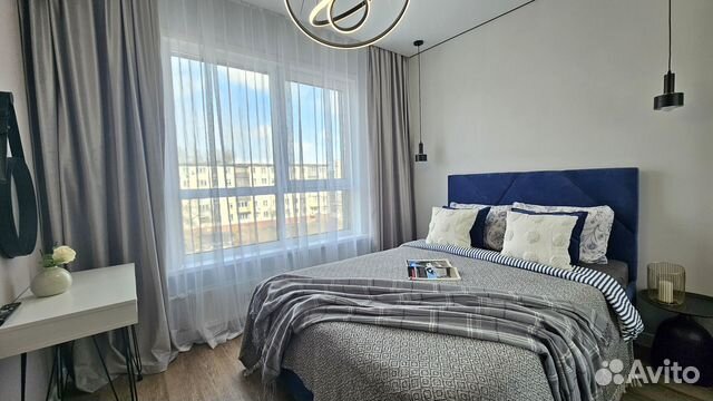 

1-к. квартира, 38 м², 2 кровати