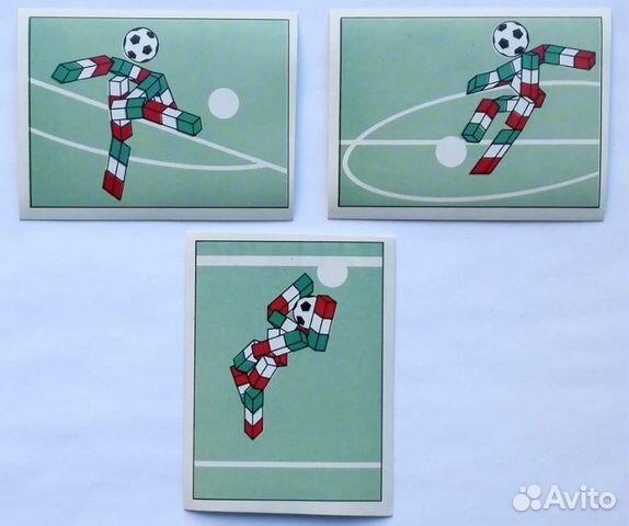 Наклейки Panini Чемпионат Мира 1990 г Талисман