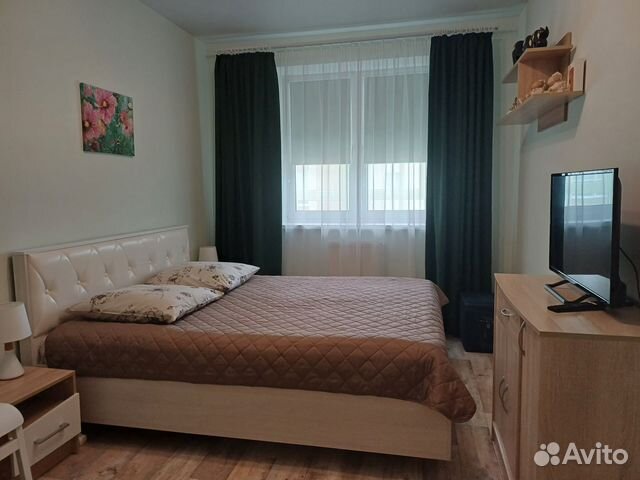 

1-к. квартира, 33 м², 2 кровати