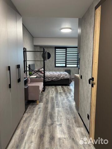 

Квартира-студия, 38 м², 2 кровати