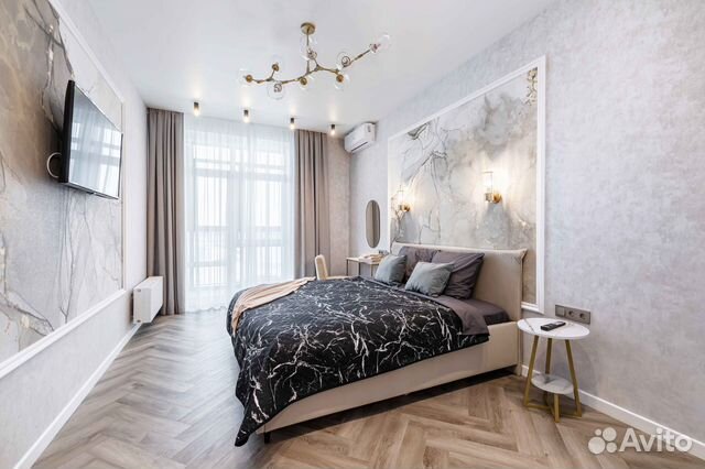 

1-к. квартира, 57 м², 2 кровати