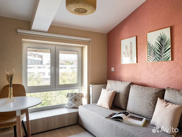 

Квартира-студия, 18 м², 2 кровати