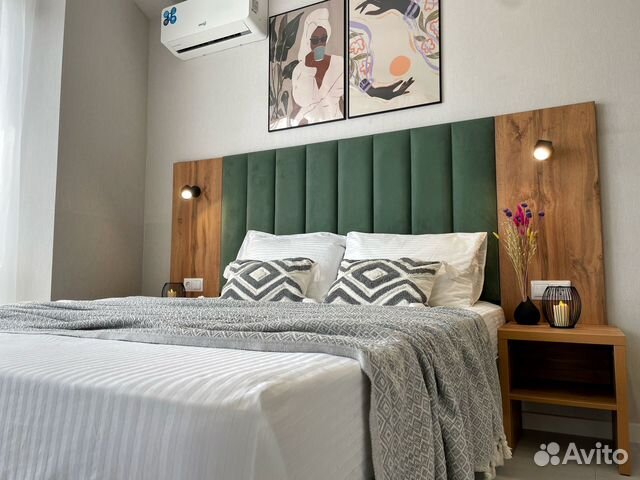 

Квартира-студия, 27 м², 2 кровати