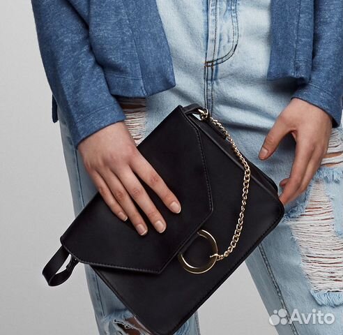 Сумка Pull Bear чёрная