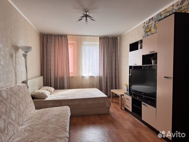 

1-к. квартира, 42 м², 2 кровати