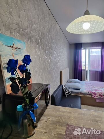 

Квартира-студия, 38 м², 2 кровати