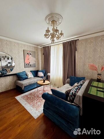 

1-к. квартира, 40 м², 2 кровати