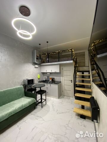 

Квартира-студия, 27 м², 2 кровати