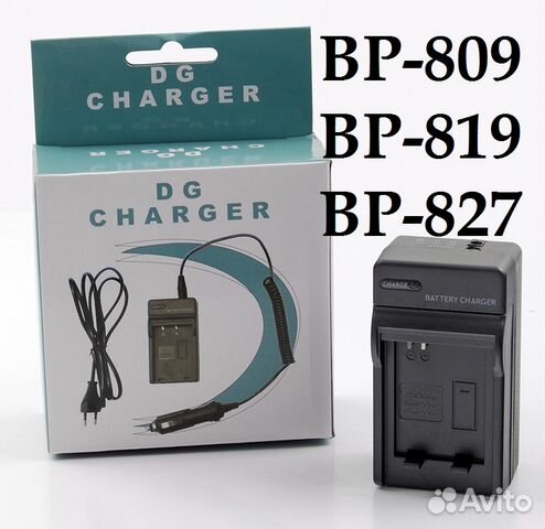 Зарядное устройство BP-808 BP-819 BP-827 Canon