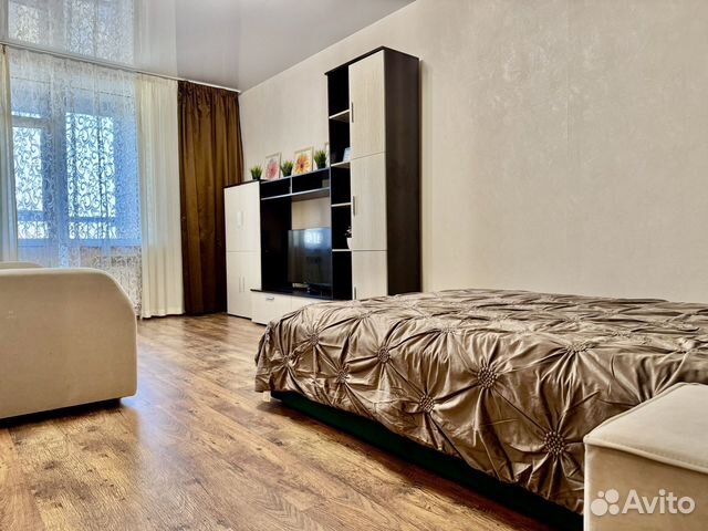 

1-к. квартира, 46 м², 2 кровати