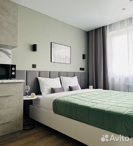 

Квартира-студия в апарт-отеле, 19 м², 1 кровать