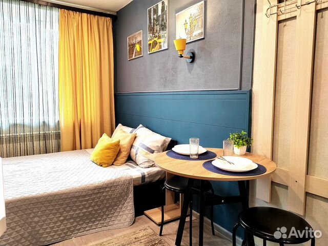 

Квартира-студия, 17 м², 1 кровать