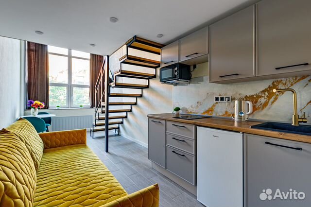 

Квартира-студия, 37 м², 2 кровати