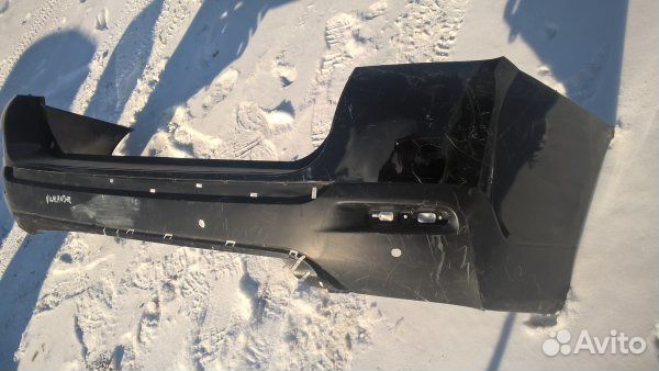 Бампер задний Toyota Highlander II с 2007-2013г