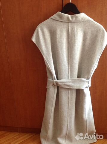 Zara легкое пальто жилет новое шерсть