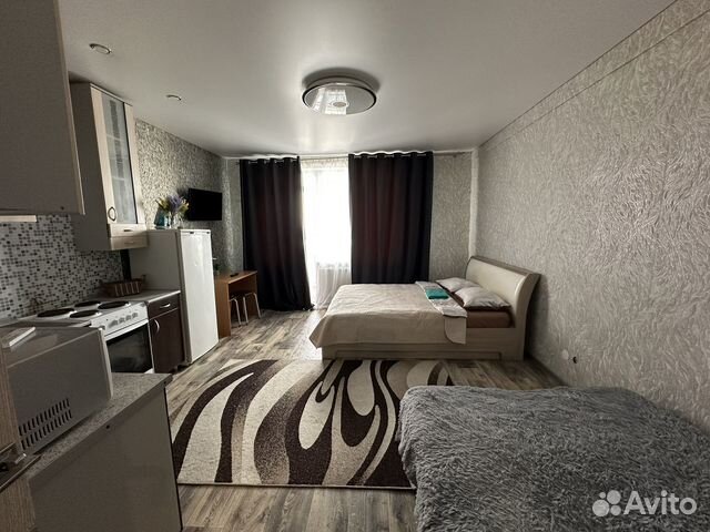 

Квартира-студия, 38 м², 2 кровати