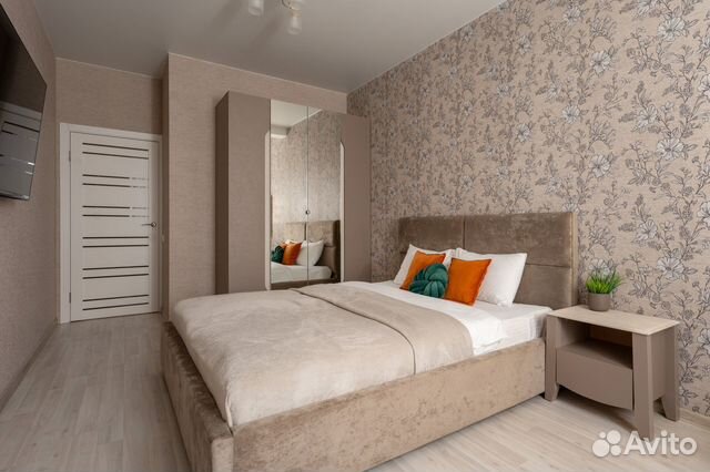 

1-к. квартира, 39 м², 2 кровати