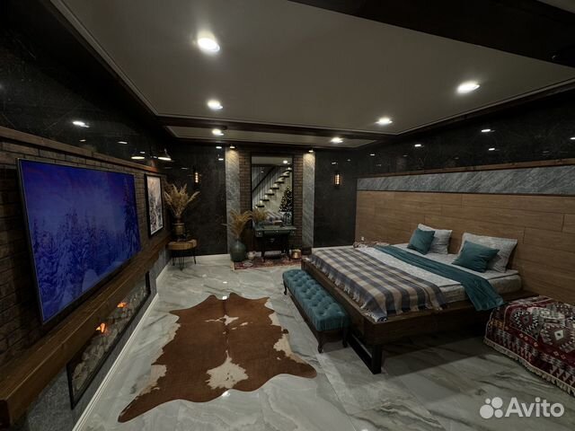 

1-к. квартира, 105 м², 2 кровати