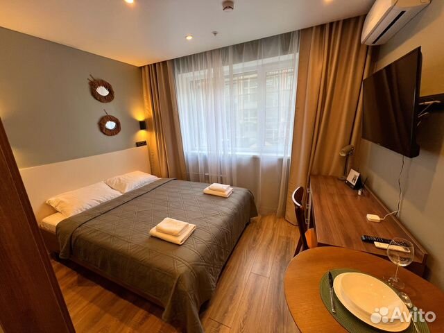 

Квартира-студия, 17 м², 1 кровать