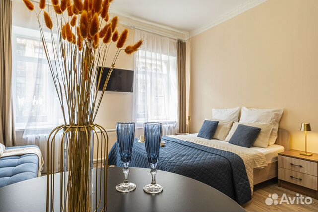 

Квартира-студия, 30 м², 2 кровати