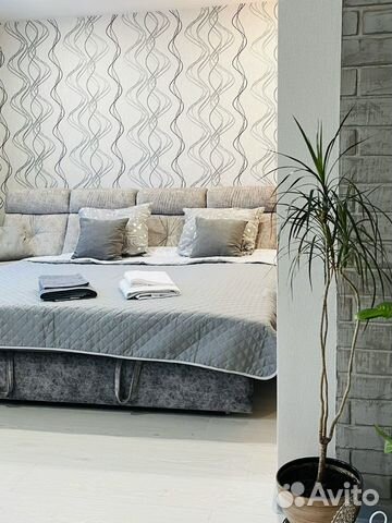 

1-к. квартира, 60 м², 2 кровати