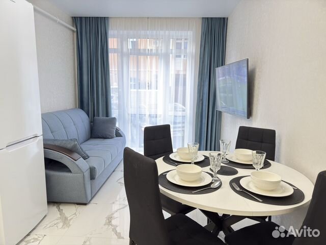 

1-к. квартира, 34 м², 2 кровати