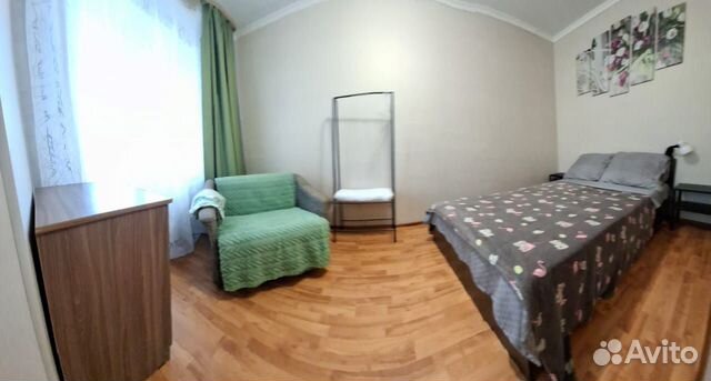 

1-к. квартира, 40 м², 4 кровати