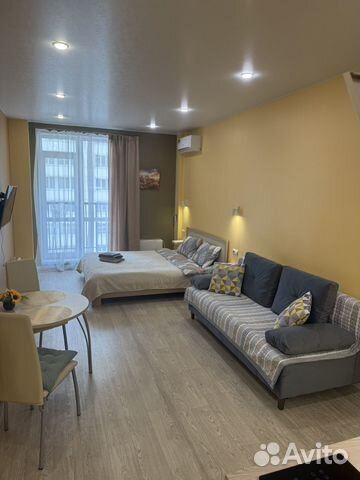 

Квартира-студия, 38 м², 2 кровати