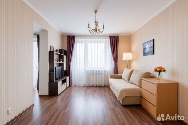 

2-к. квартира, 52 м², 3 кровати