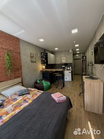 

Квартира-студия, 28 м², 1 кровать