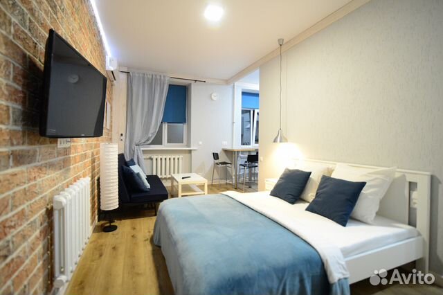 

Квартира-студия, 33 м², 1 кровать