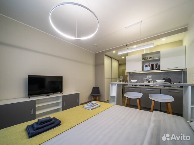 

Квартира-студия, 27 м², 1 кровать