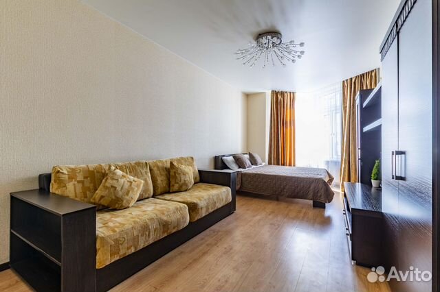 

1-к. квартира, 38 м², 2 кровати