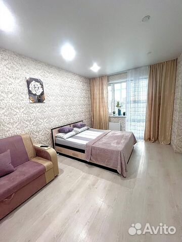 

1-к. квартира, 62 м², 2 кровати