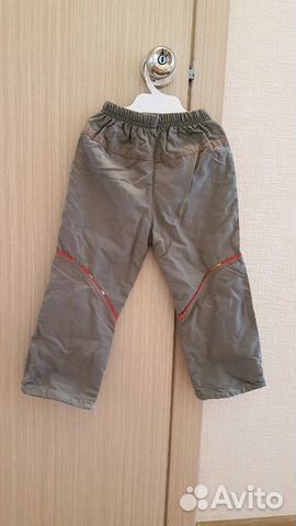 Ветровка флисовая как новая р. 104