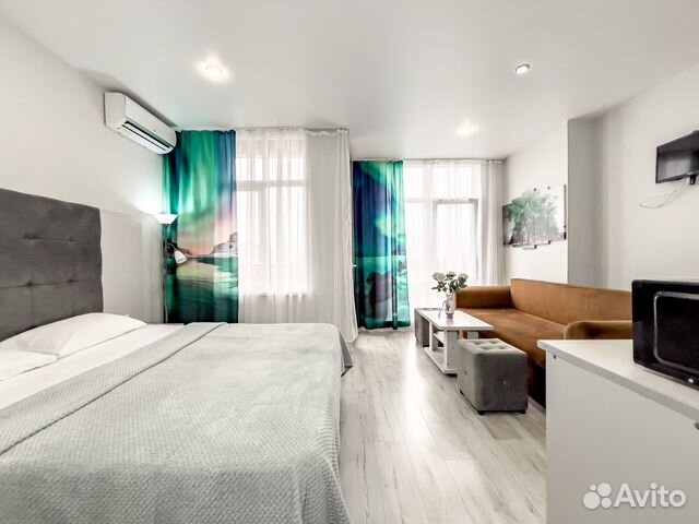 

Квартира-студия, 26 м², 2 кровати