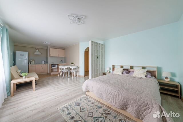 

Квартира-студия, 42 м², 2 кровати