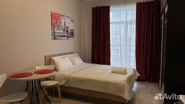 

Квартира-студия, 26 м², 1 кровать