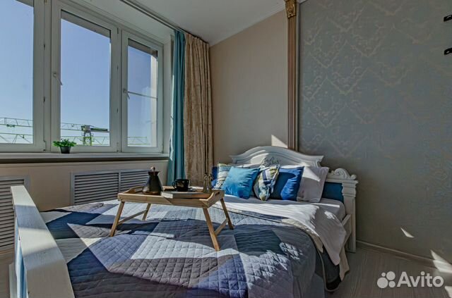 

Квартира-студия, 40 м², 2 кровати