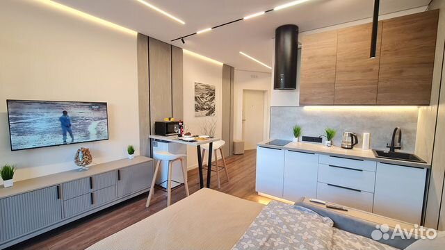 

Квартира-студия, 27 м², 1 кровать