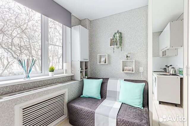 

Квартира-студия, 29 м², 1 кровать