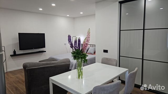

Квартира-студия, 40 м², 2 кровати