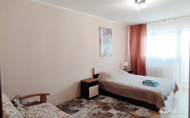 

1-к. квартира, 40 м², 2 кровати