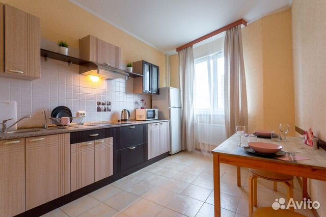 

1-к. квартира, 37 м², 2 кровати