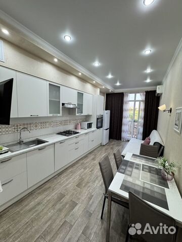 

1-к. квартира, 46 м², 3 кровати