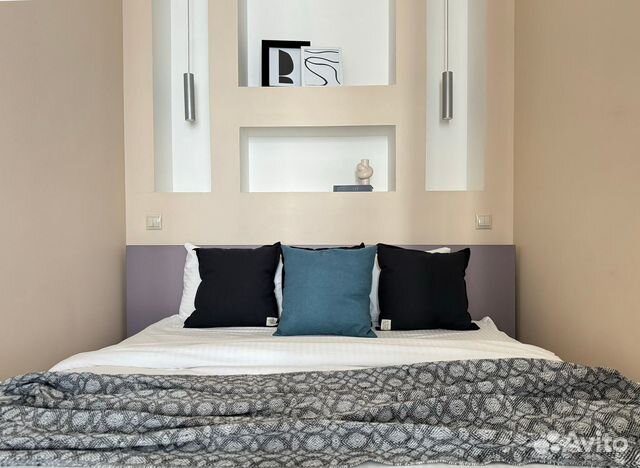 

Квартира-студия, 44 м², 2 кровати