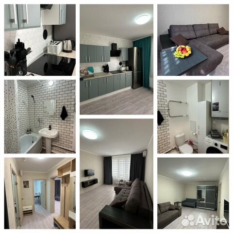 

1-к. квартира, 39 м², 2 кровати