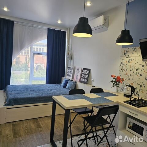 

Квартира-студия, 26 м², 2 кровати