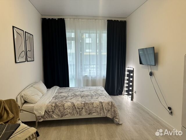 

Квартира-студия, 25 м², 1 кровать