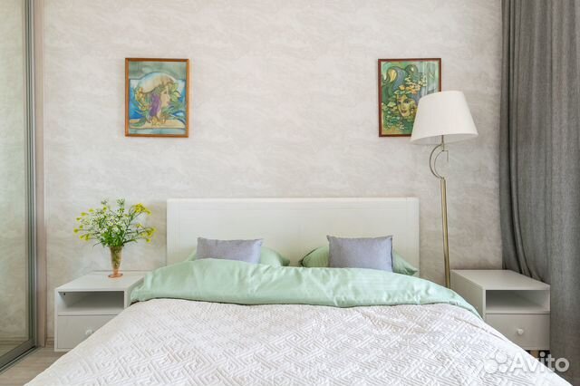

1-к. квартира, 38 м², 2 кровати